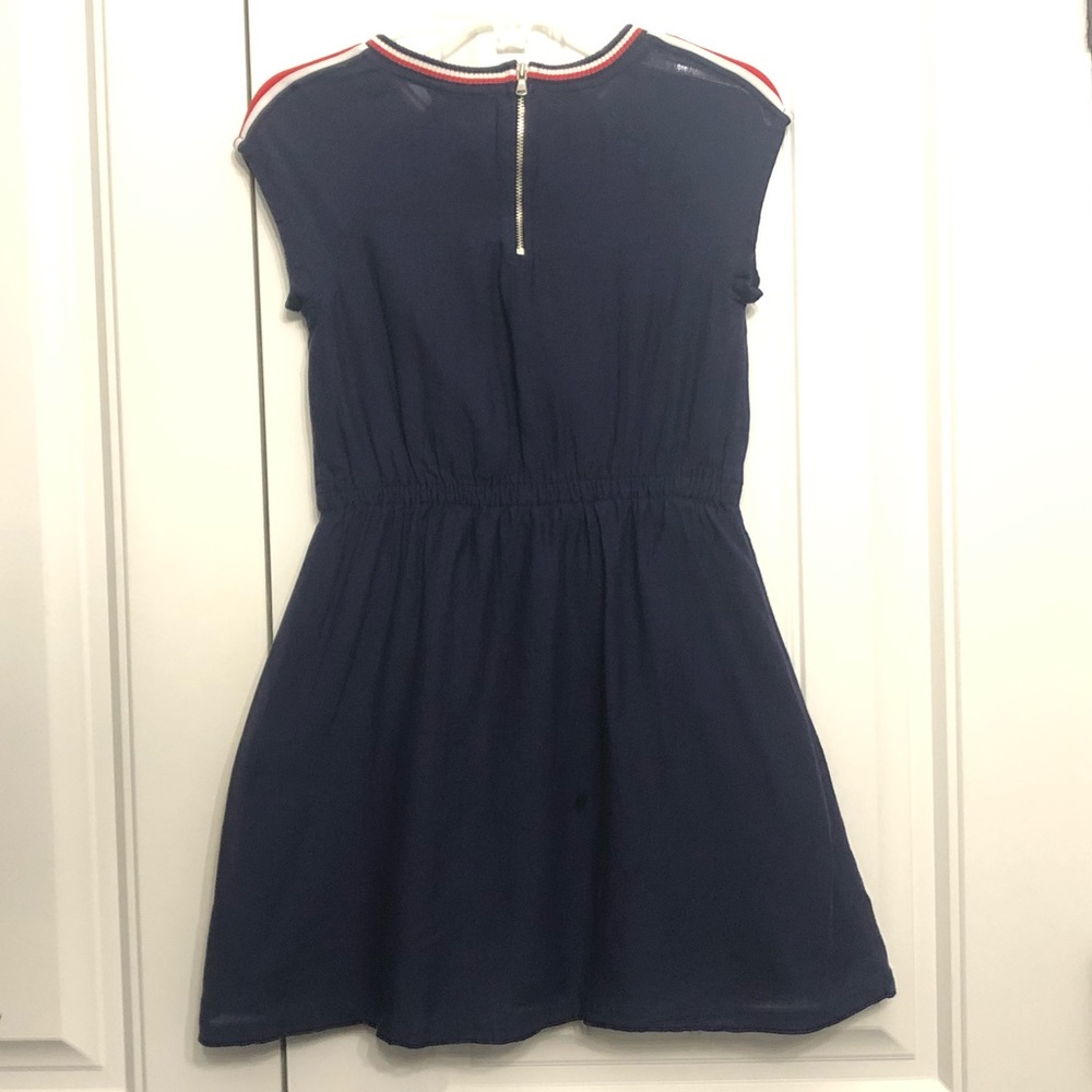 *Final Price Drop! Tommy Hilfiger navy blue dress with small logo; 8 - Picture 5 of 8